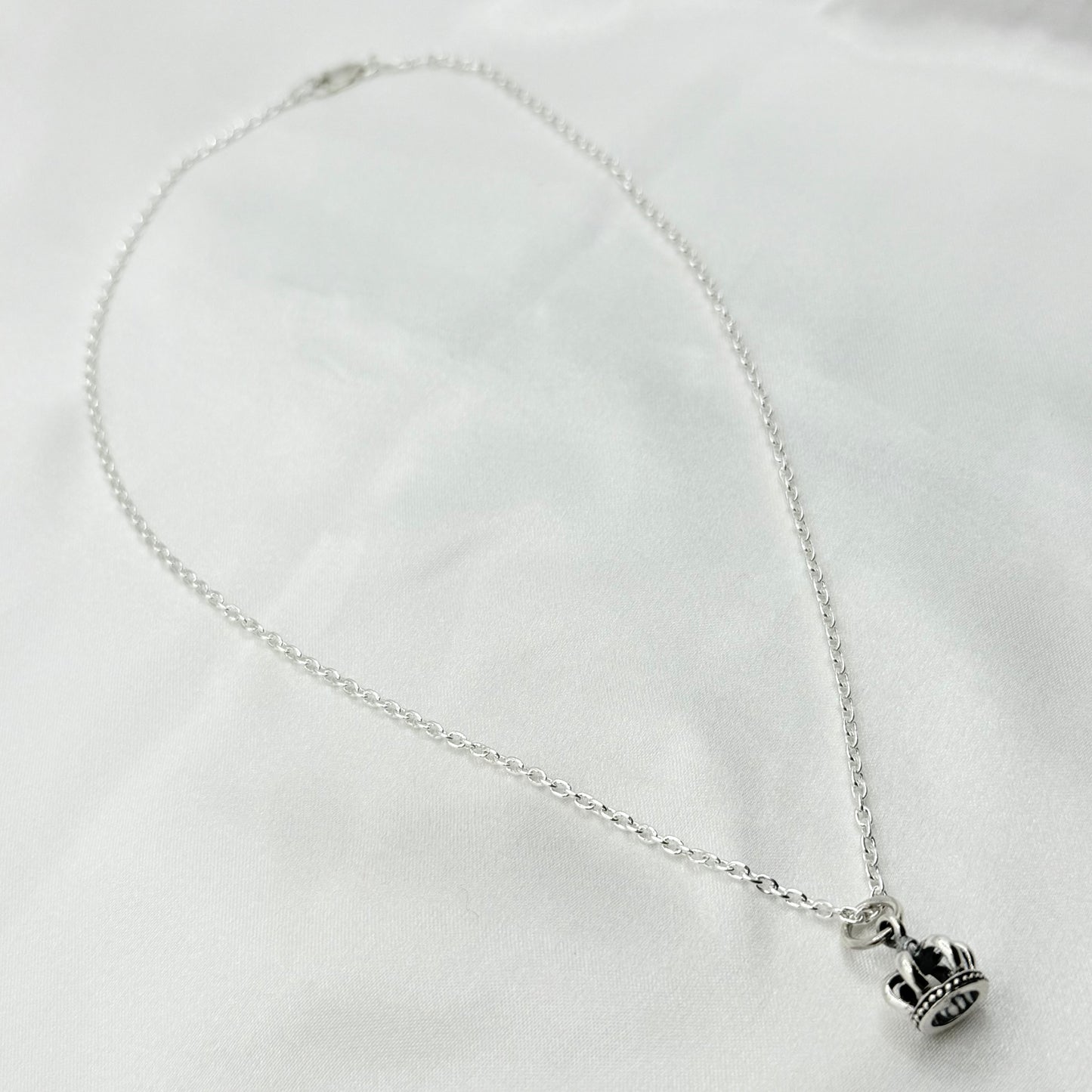 silver925 王冠ネックレス 450
