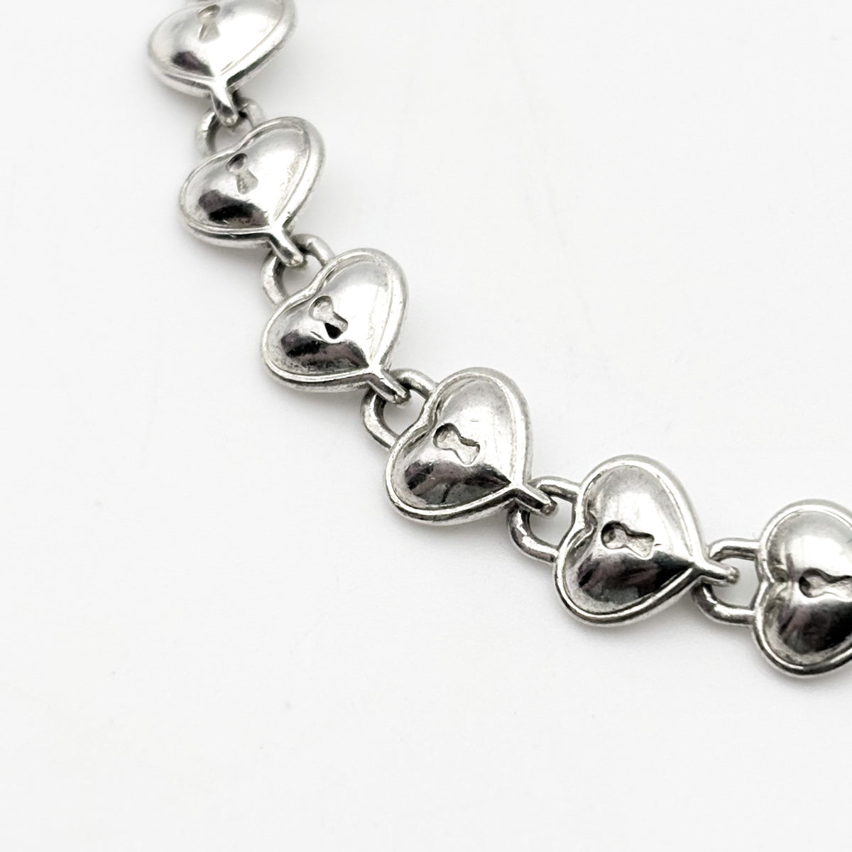 Tiffany&Co. ハート キーホール リンク ブレスレット