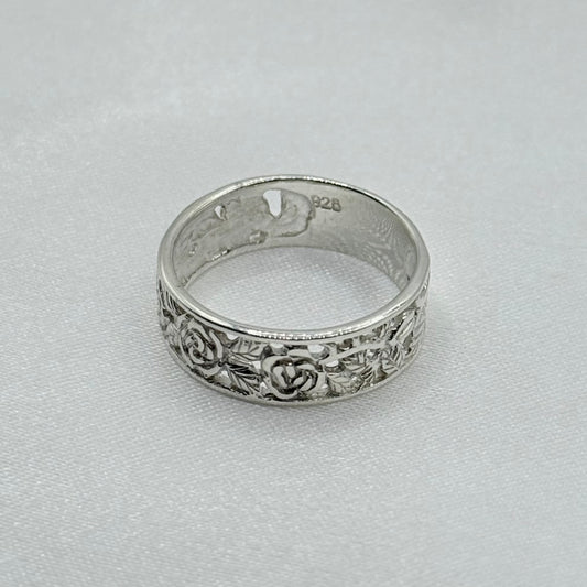 リング サイズ複数あり薔薇 silver925 289