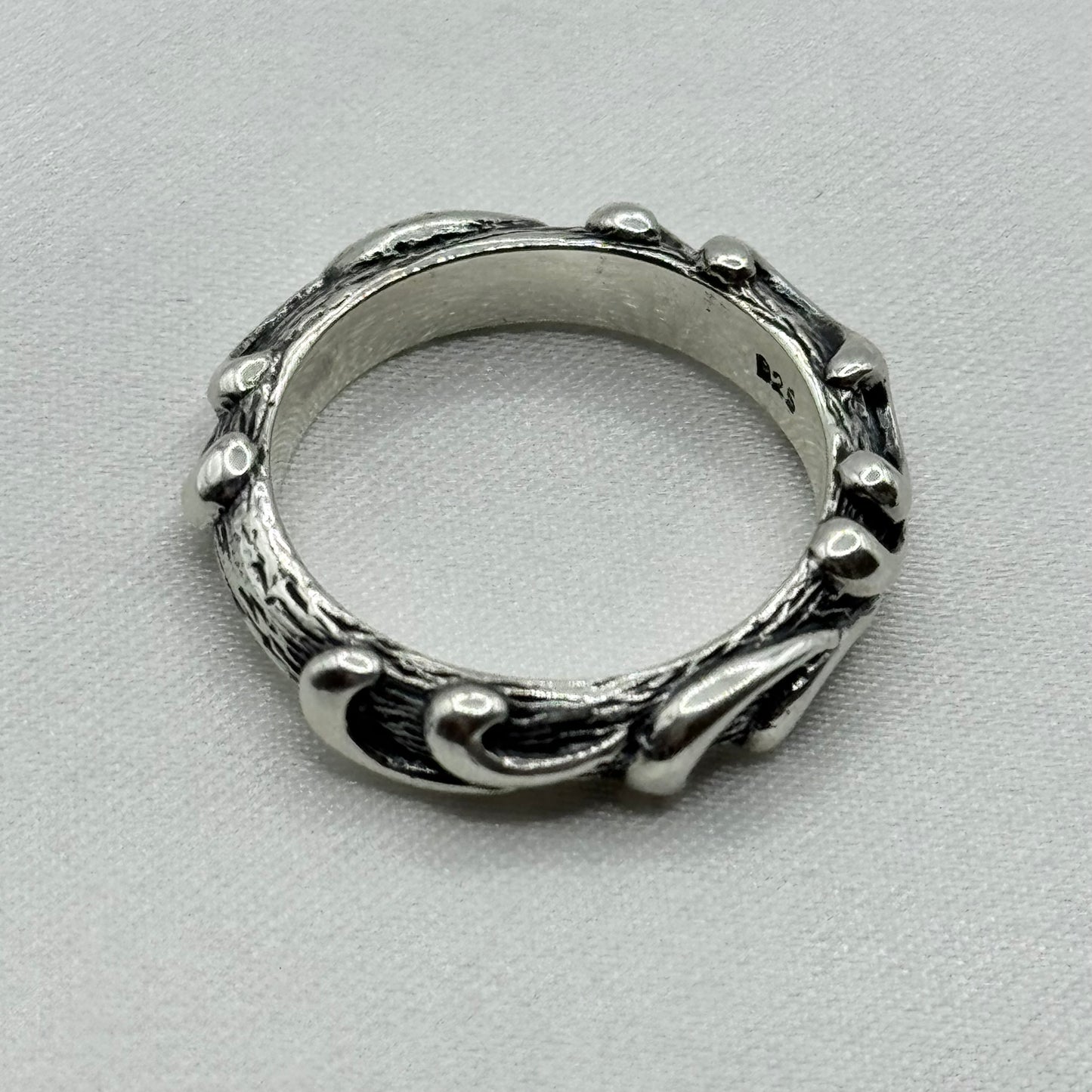 唐草スクロールリング サイズ複数ありsilver925 294