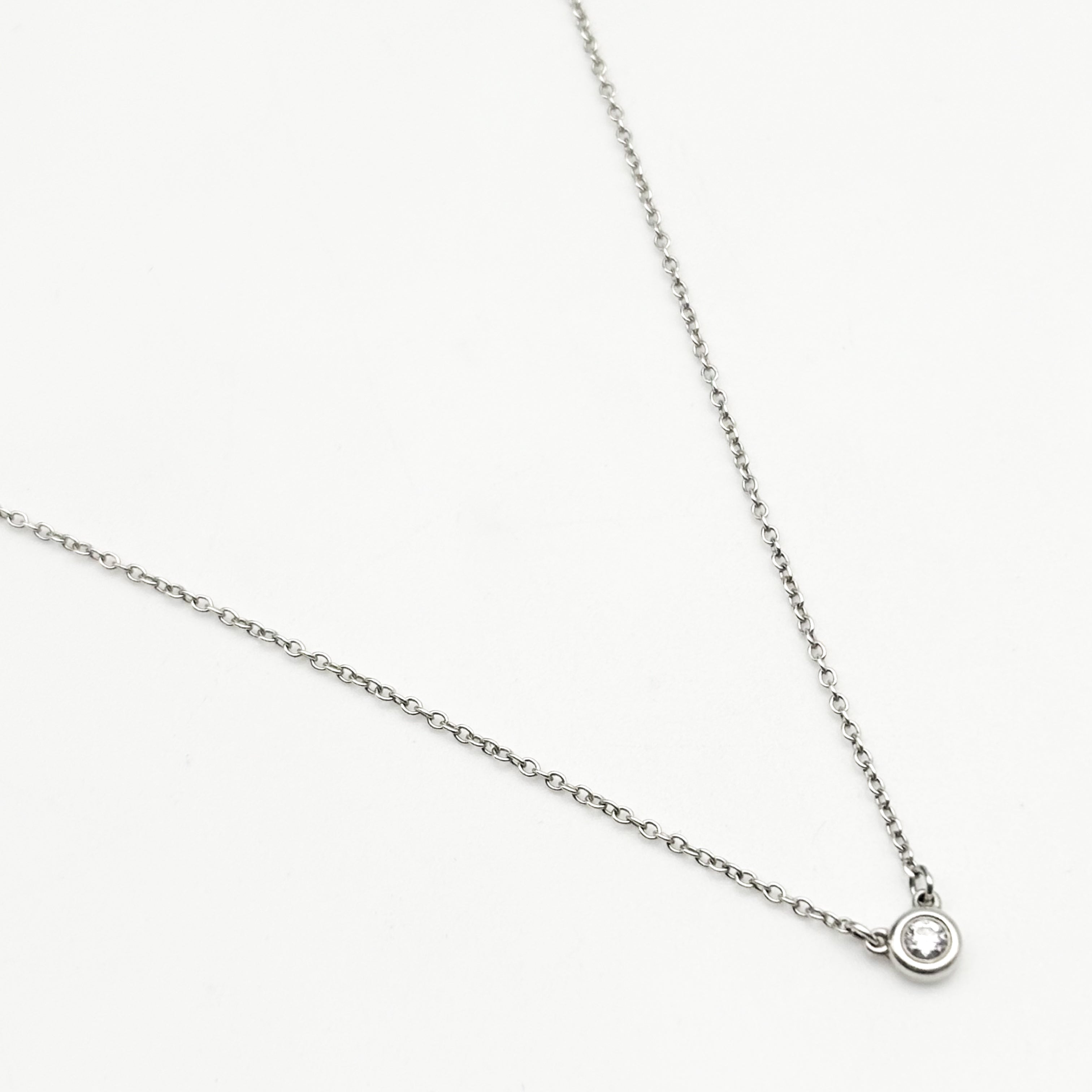 Tiffany&Co. バイザヤード ダイヤモンド ネックレス – mini