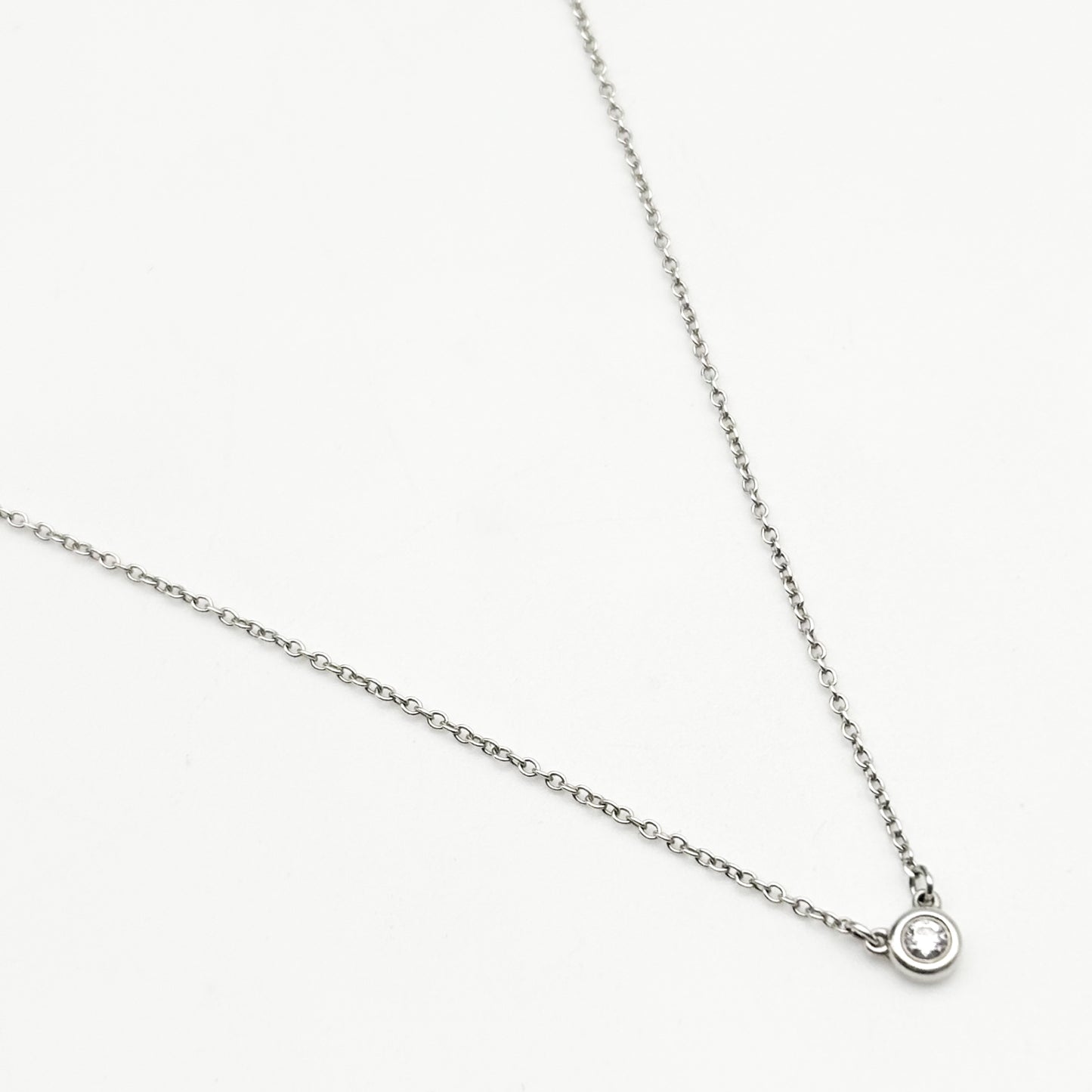 Tiffany&Co. バイザヤード ダイヤモンド ネックレス
