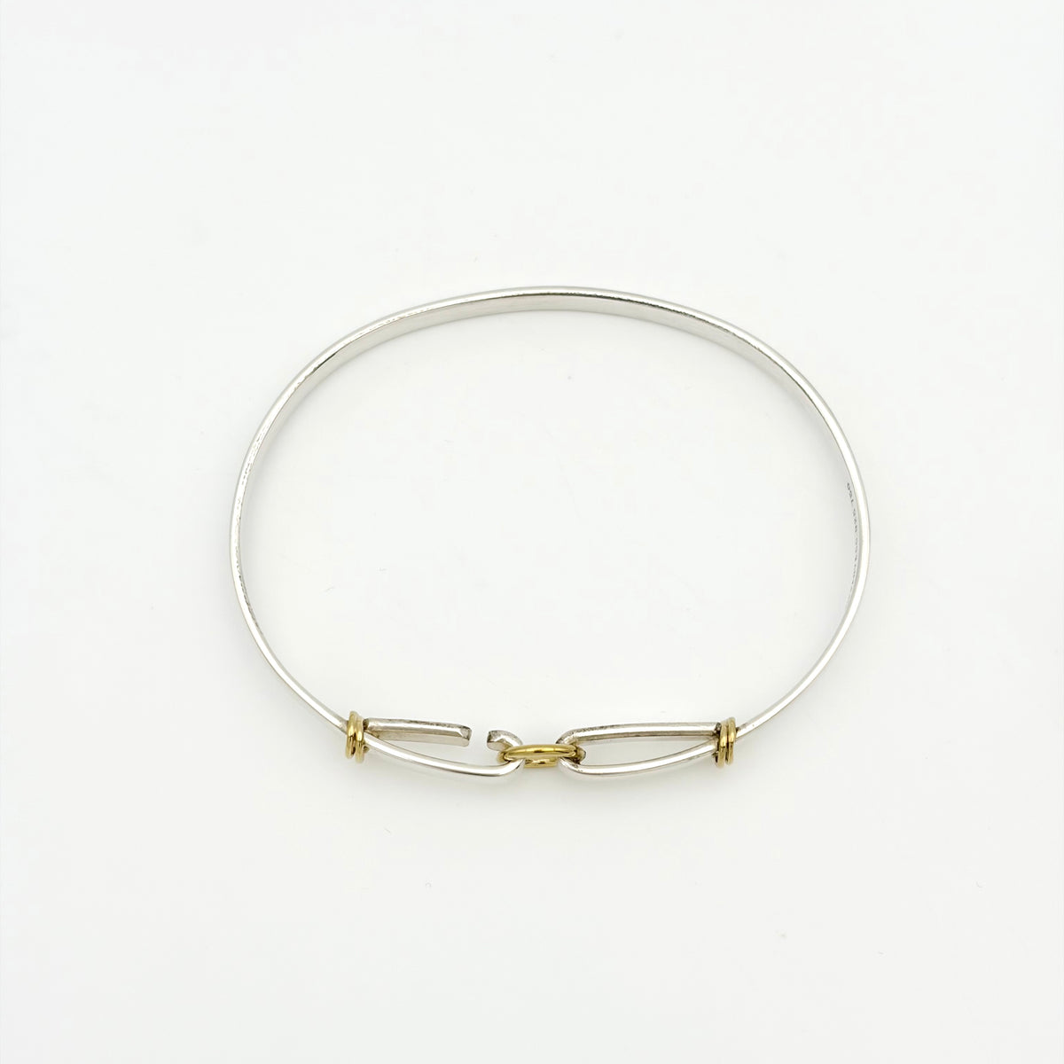 Tiffany&Co. フック&アイ コンビバングル