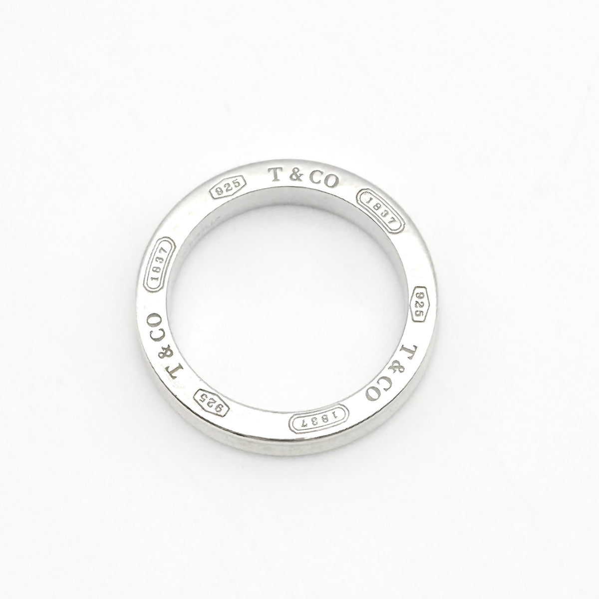 Tiffany&Co. 1837 サークルロゴ　リング