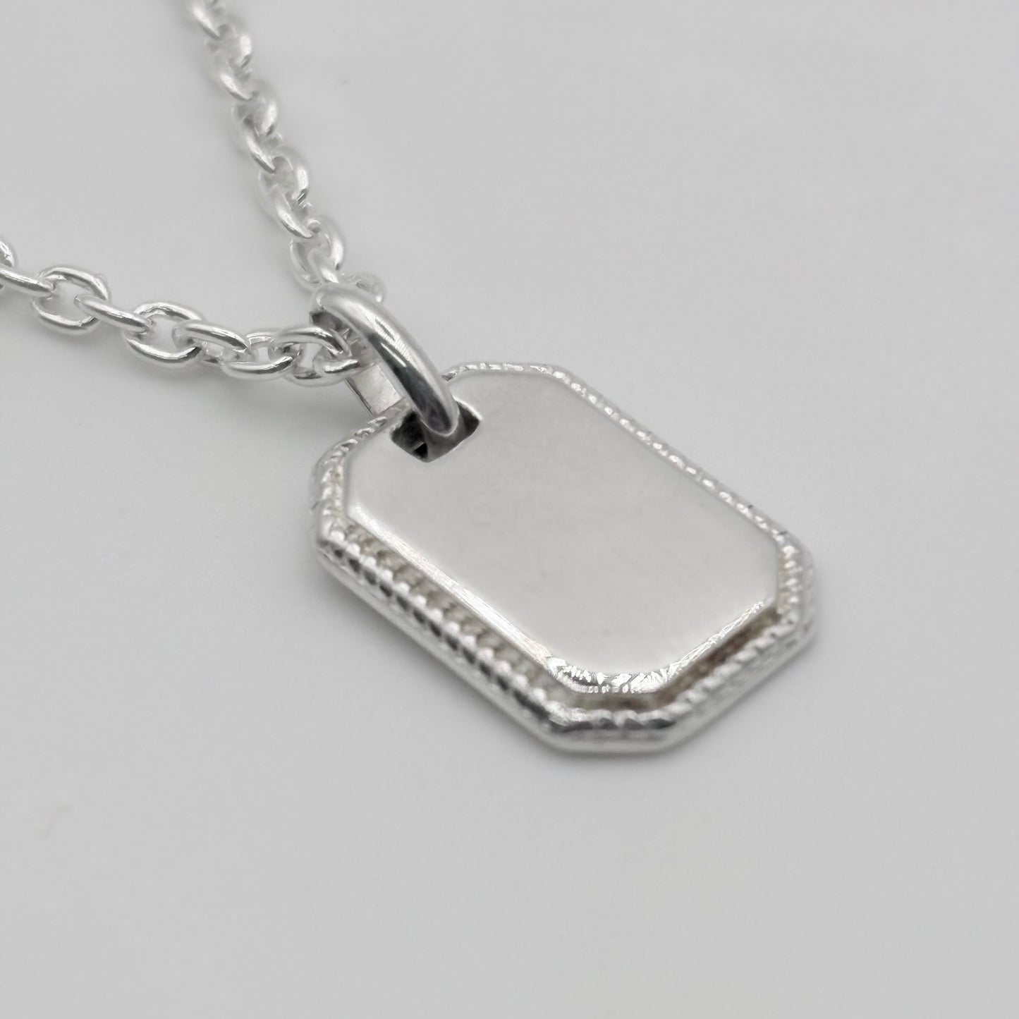 プレートネックレスsilver925 385