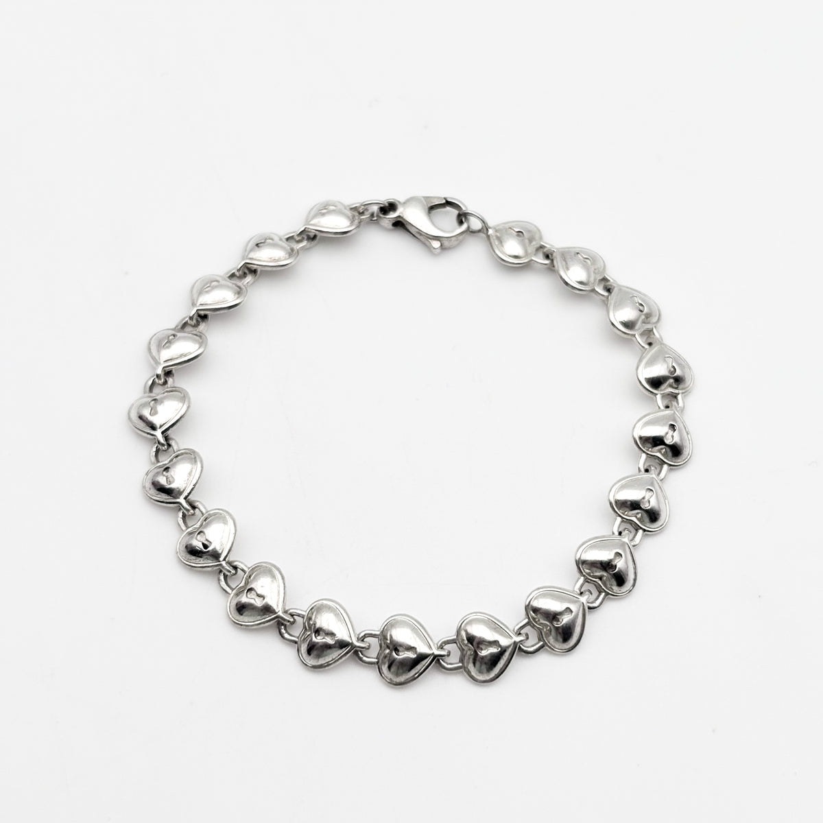 Tiffany&Co. ハート キーホール リンク ブレスレット