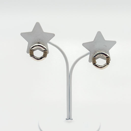 Tiffany＆Co. サークルコンビ　ピアス
