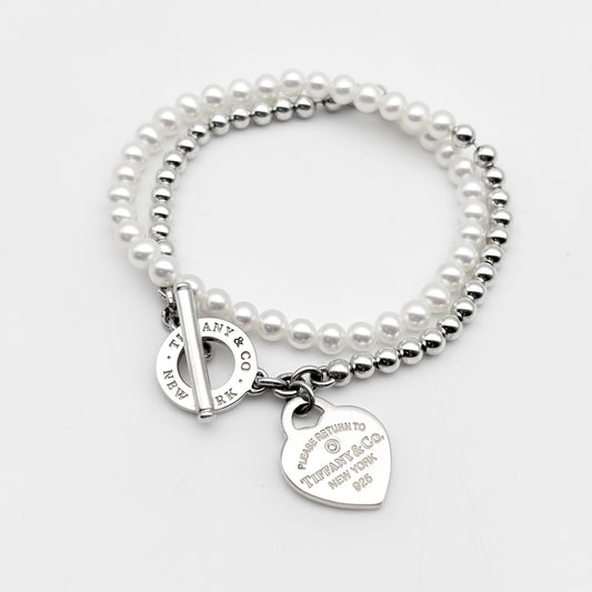 Tiffany&Co. リターントゥティファニー ラップビーズ ブレスレット