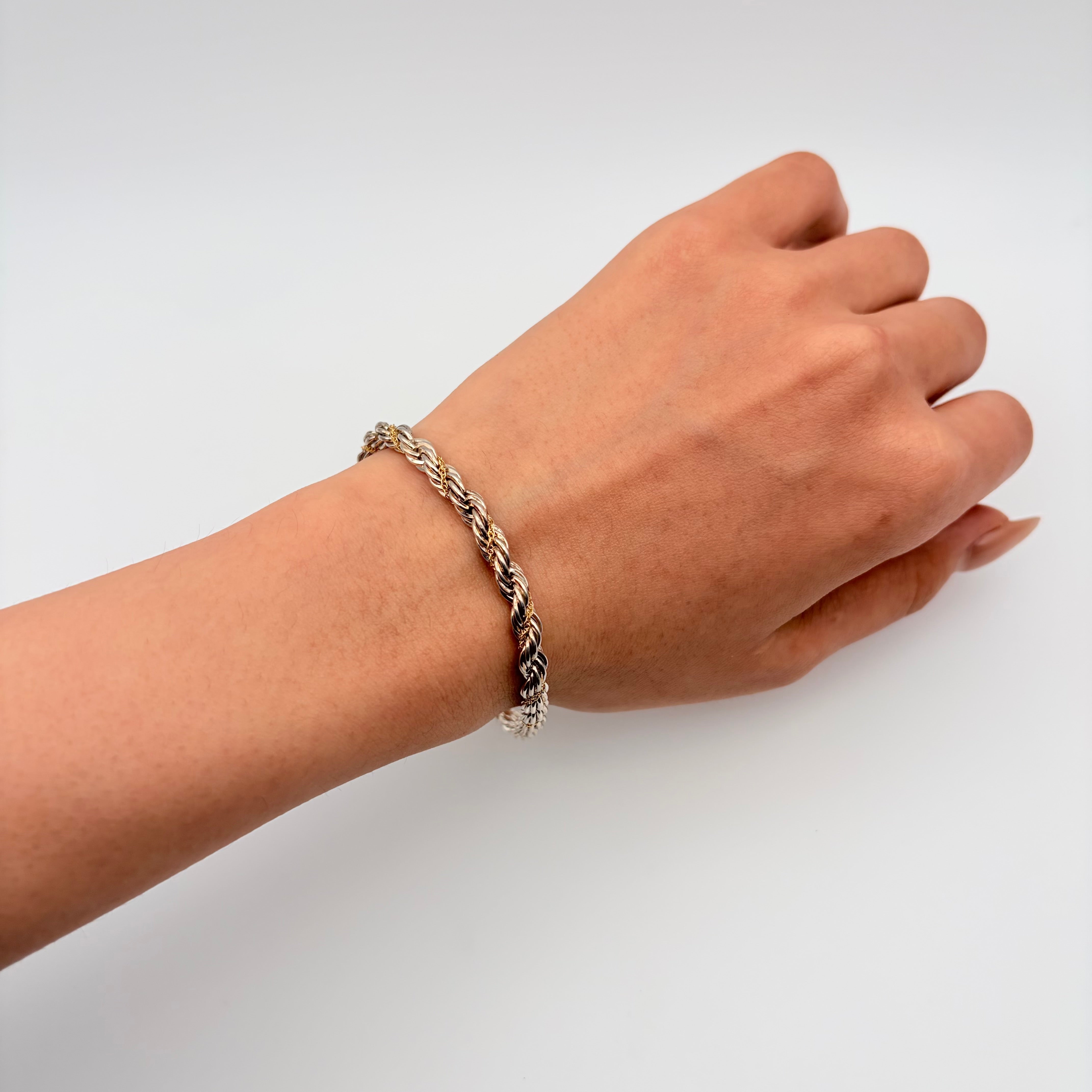 Tiffany&Co. ブレスレット ツイスト ロープチェーン – mini