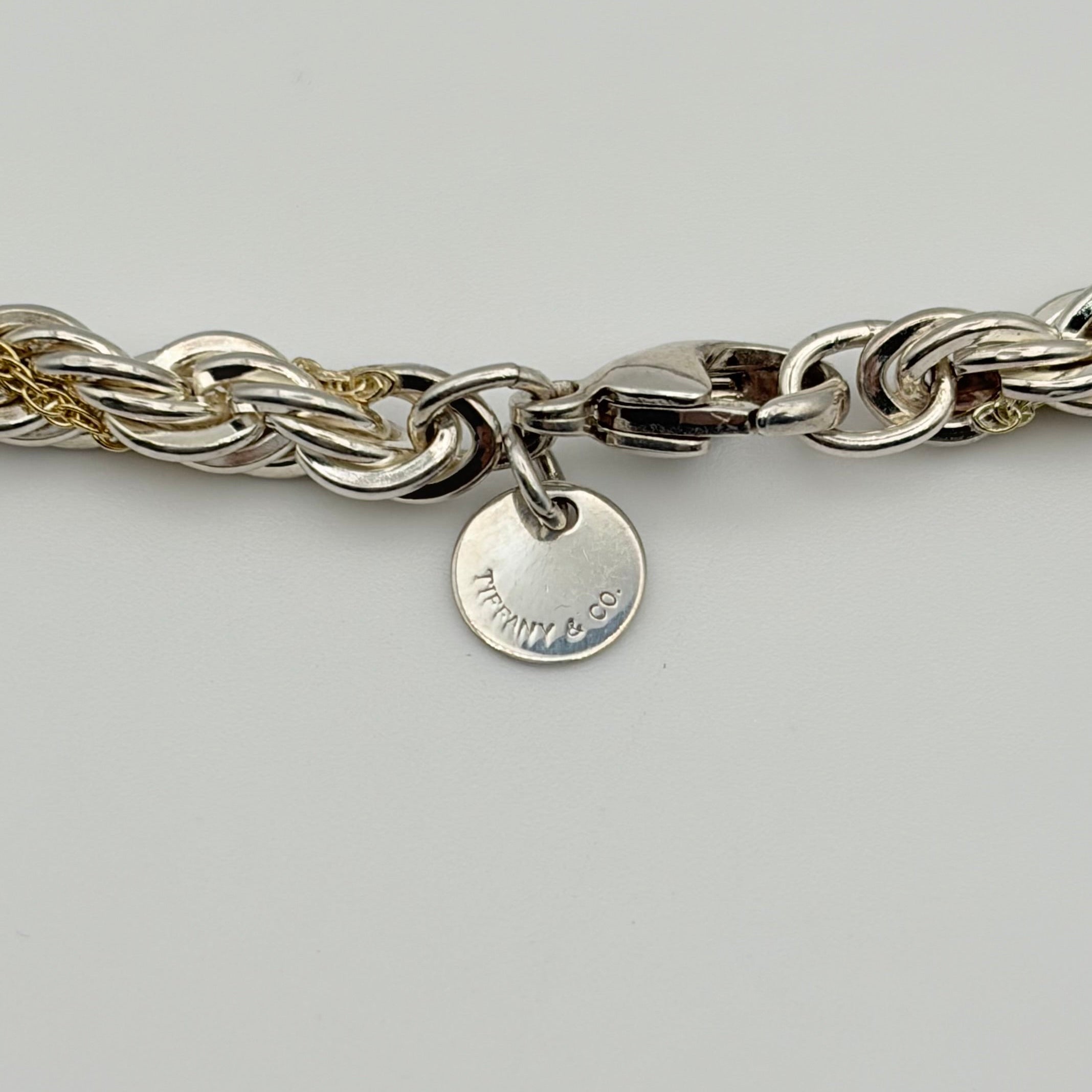 TIFFANY &CO. ブレスレット Tiffany&Co. ブレスレット ツイスト ロープチェーン – mini