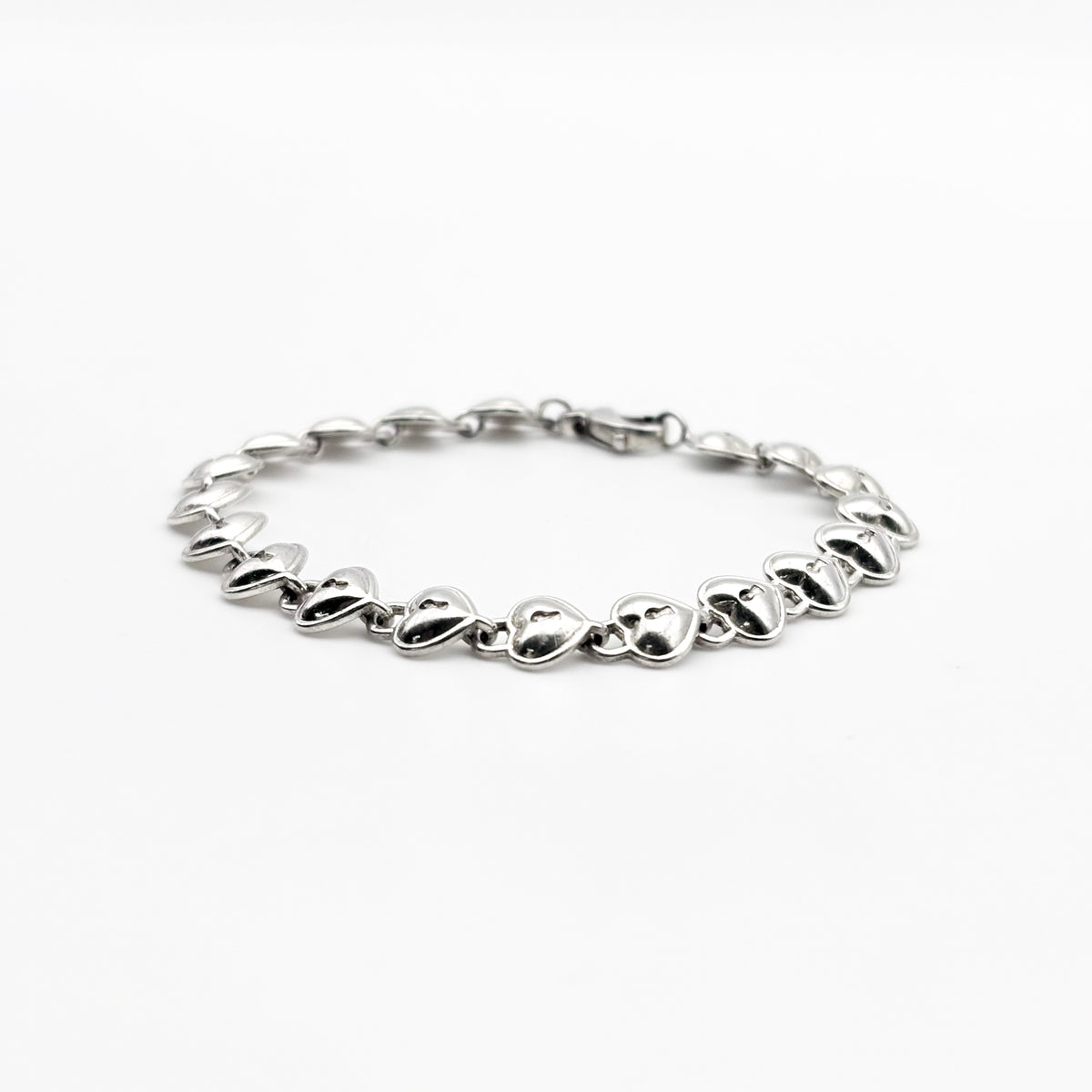 Tiffany&Co. ハート キーホール リンク ブレスレット