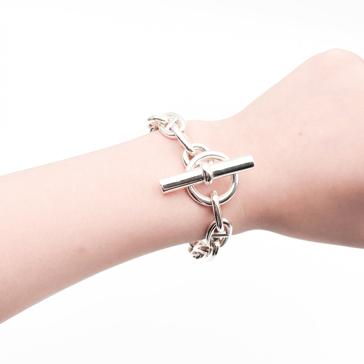 HERMES シェーヌ・ダンクル　MM ブレスレット　