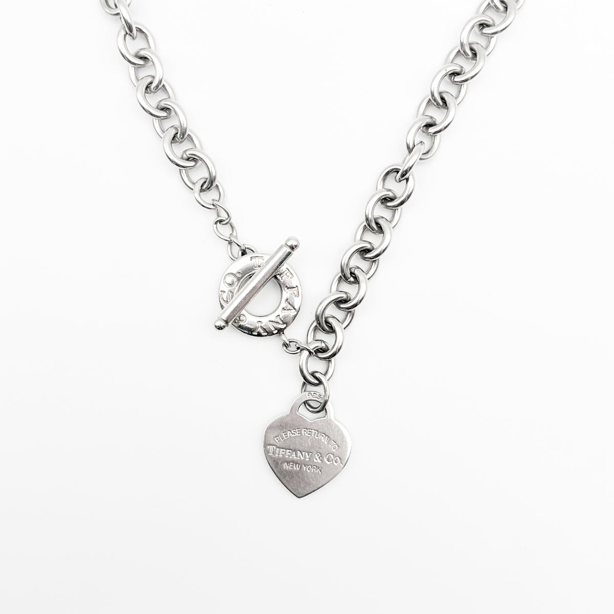 Tiffany&Co. リターントゥティファニー ハートタグ　トグルチェーンネックレス