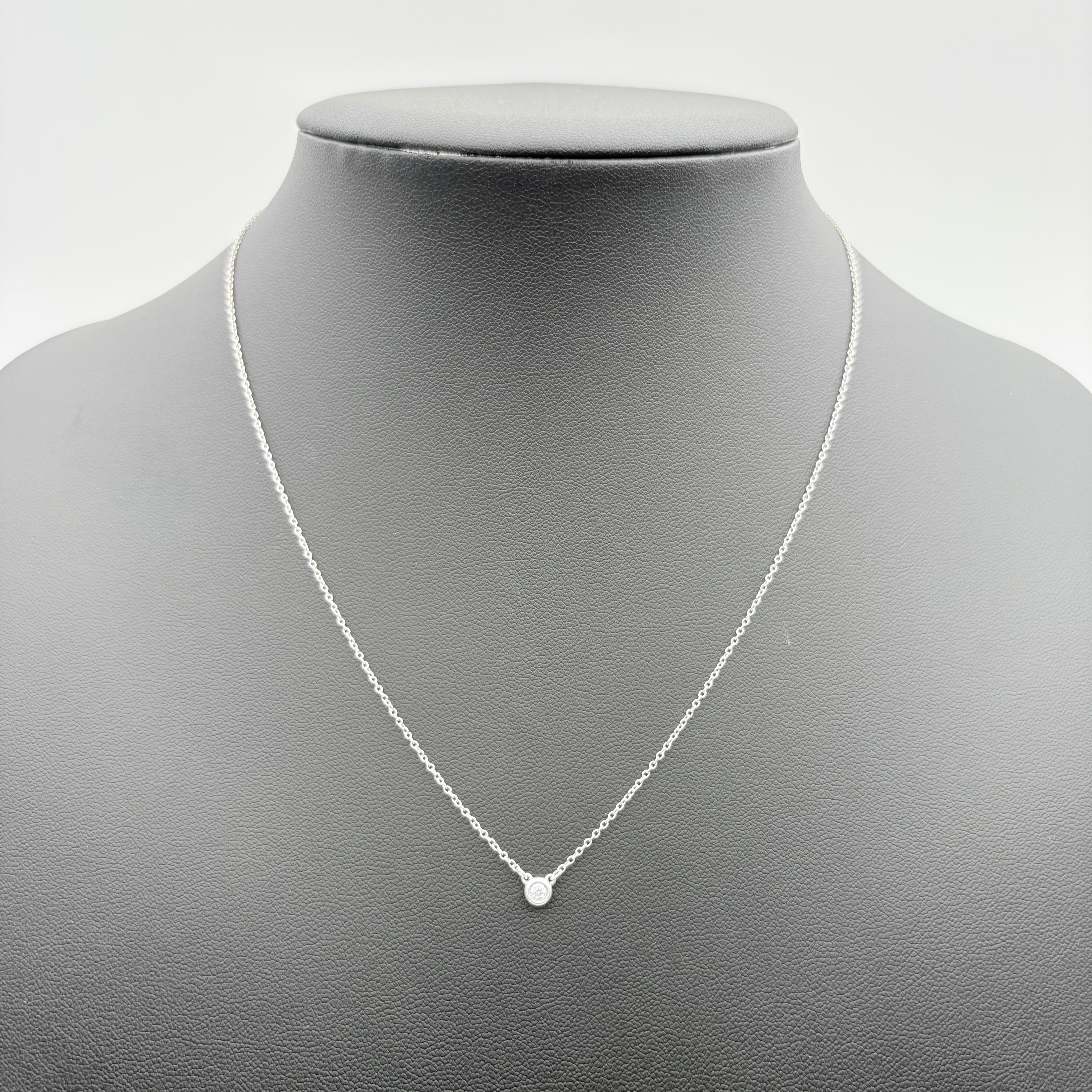 サ*ー様 ●TIFFANY & Co. バイザヤード ダイヤモンド ネックレス Tiffany&Co. バイザヤード ダイヤモンド ネックレス – mini
