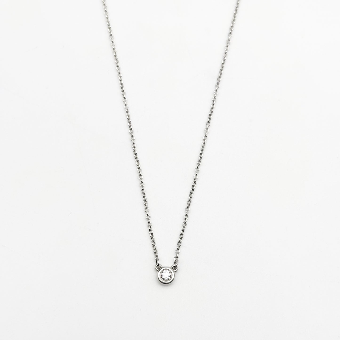 Tiffany&Co. バイザヤード ダイヤモンド ネックレス