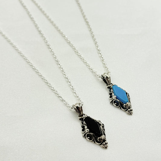 ストーンネックレス silver925 447