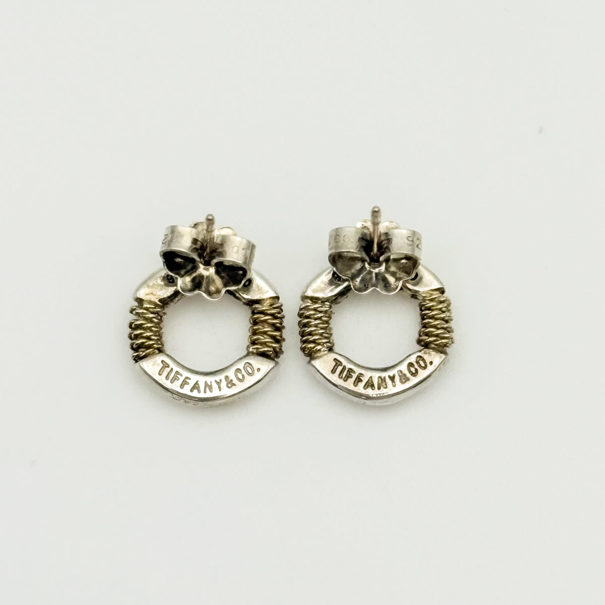 Tiffany＆Co. サークルコンビ　ピアス