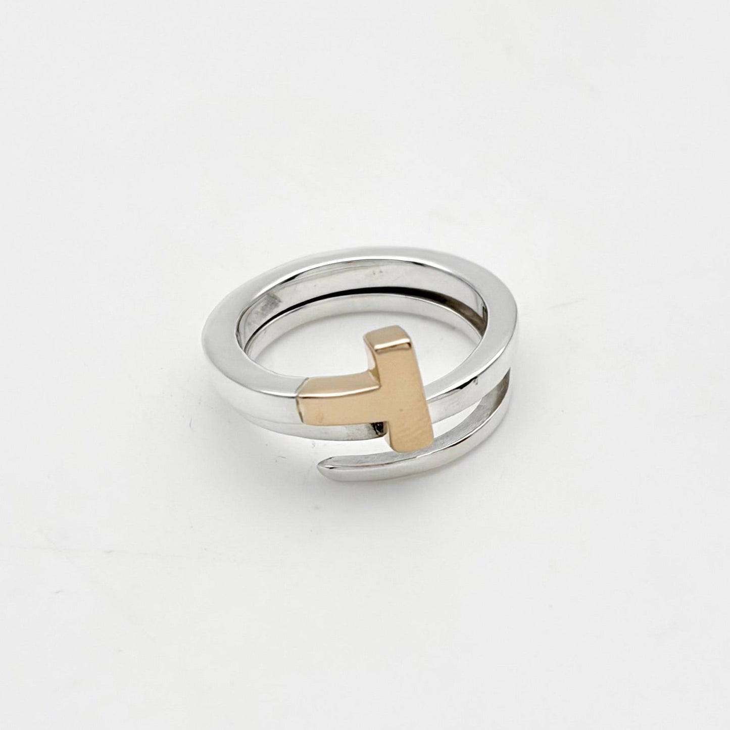 Tiffany&Co. Tスクエア ラップリング