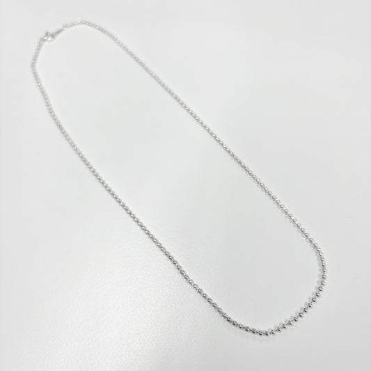 silver925 ボールチェーンネックレス    576