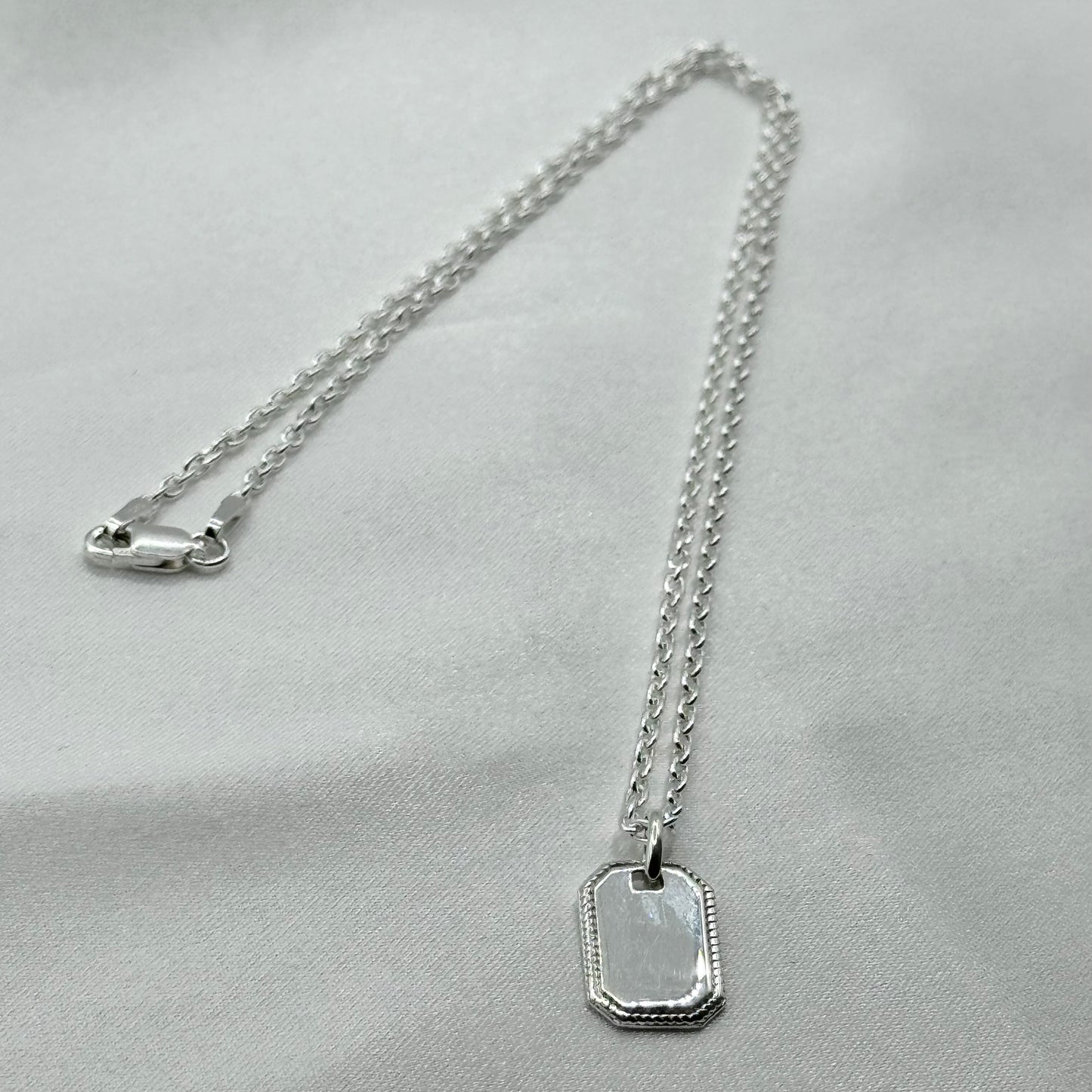プレートネックレスsilver925 385