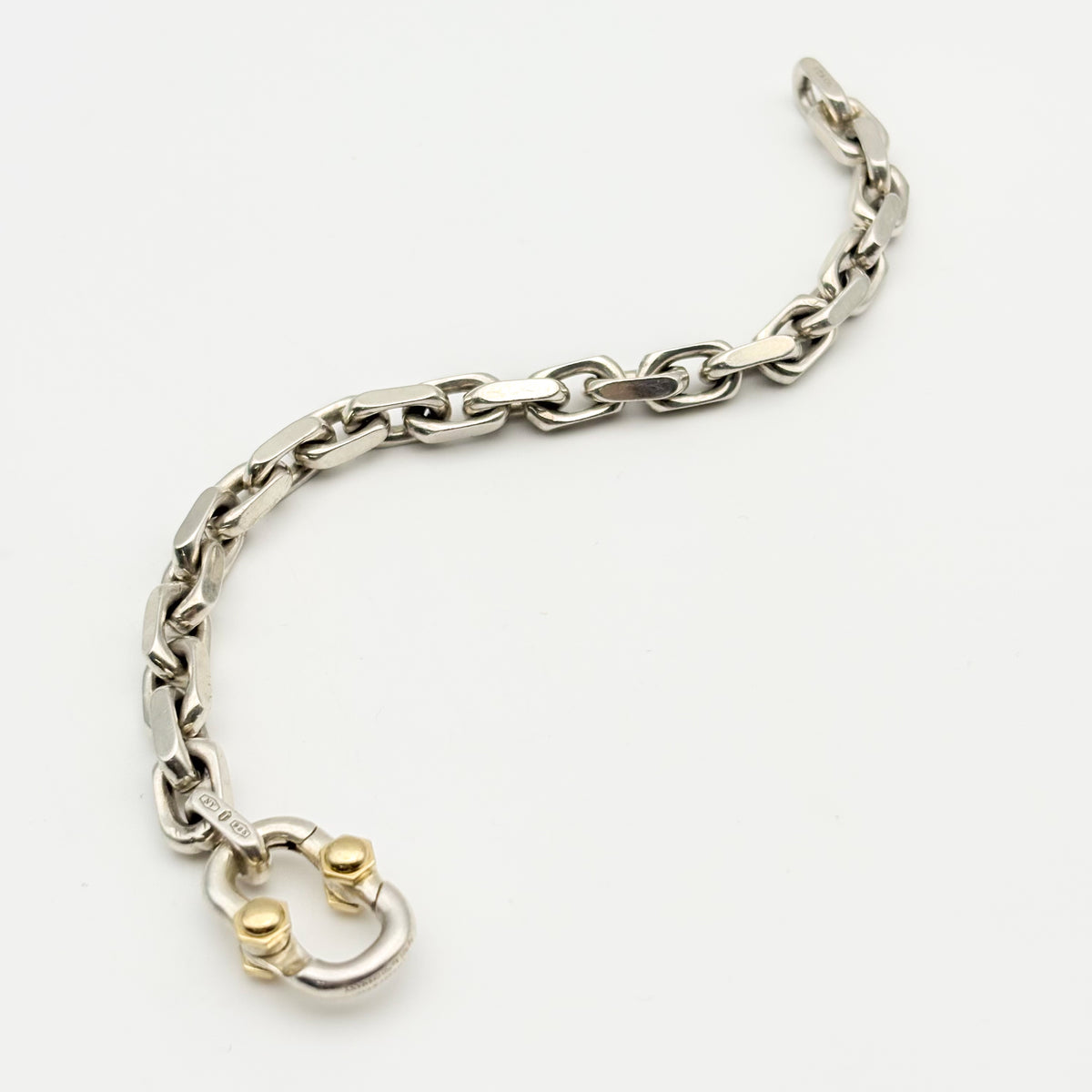 Tiffany&Co. 1837 メイカーズ ワイドチェーンブレスレット