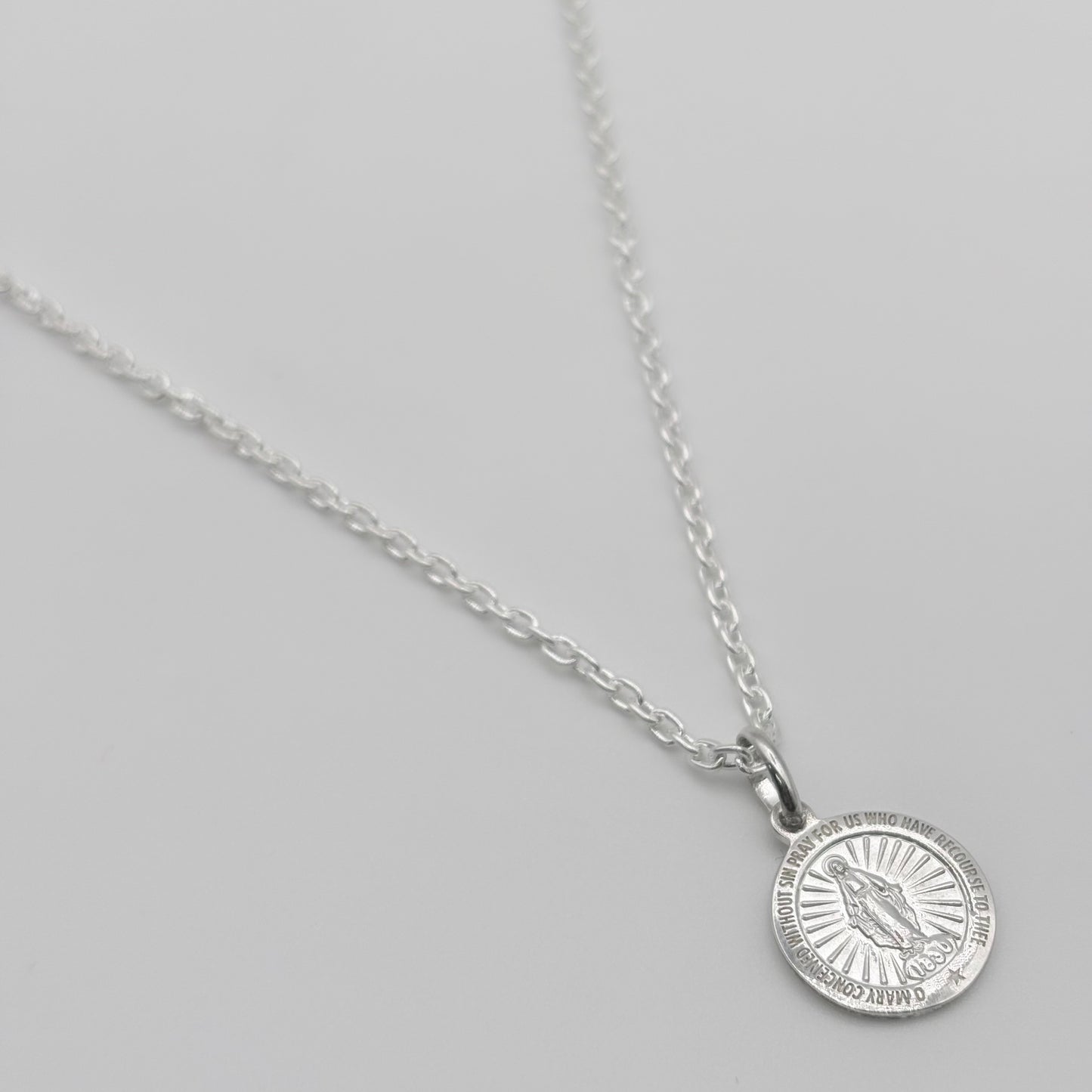 silver925 マリアコインネックレス 391