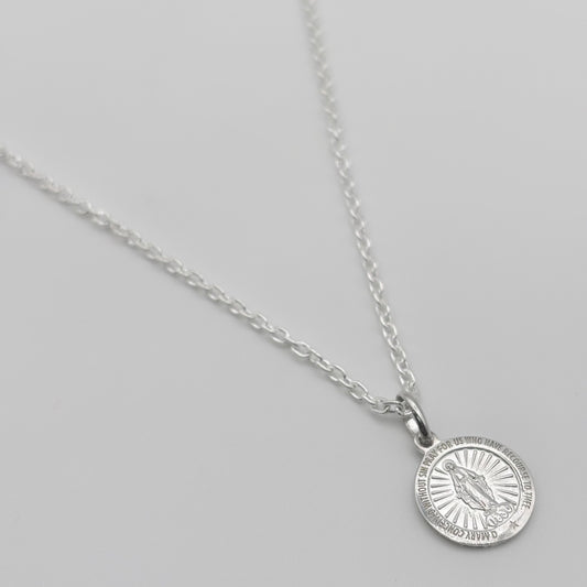 silver925 マリアコインネックレス 391