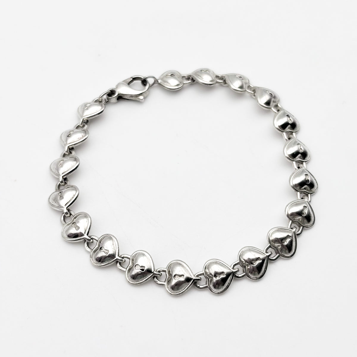 Tiffany&Co. ハート キーホール リンク ブレスレット