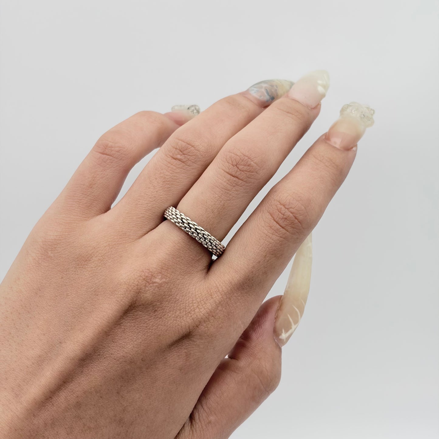 Tiffany&Co. リング サマセット メッシュ