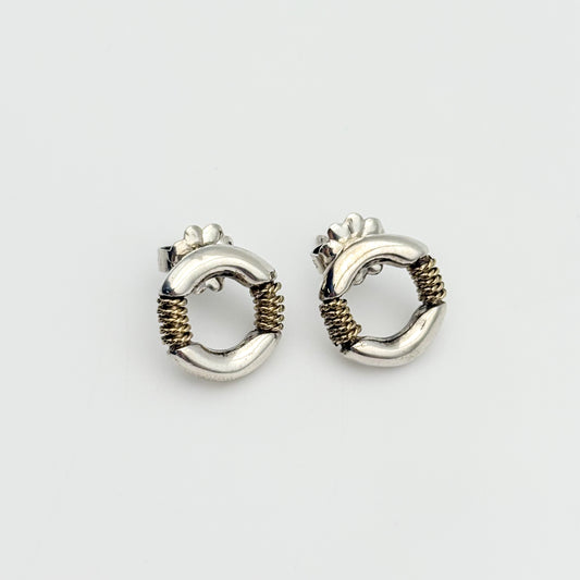 Tiffany＆Co. サークルコンビ　ピアス