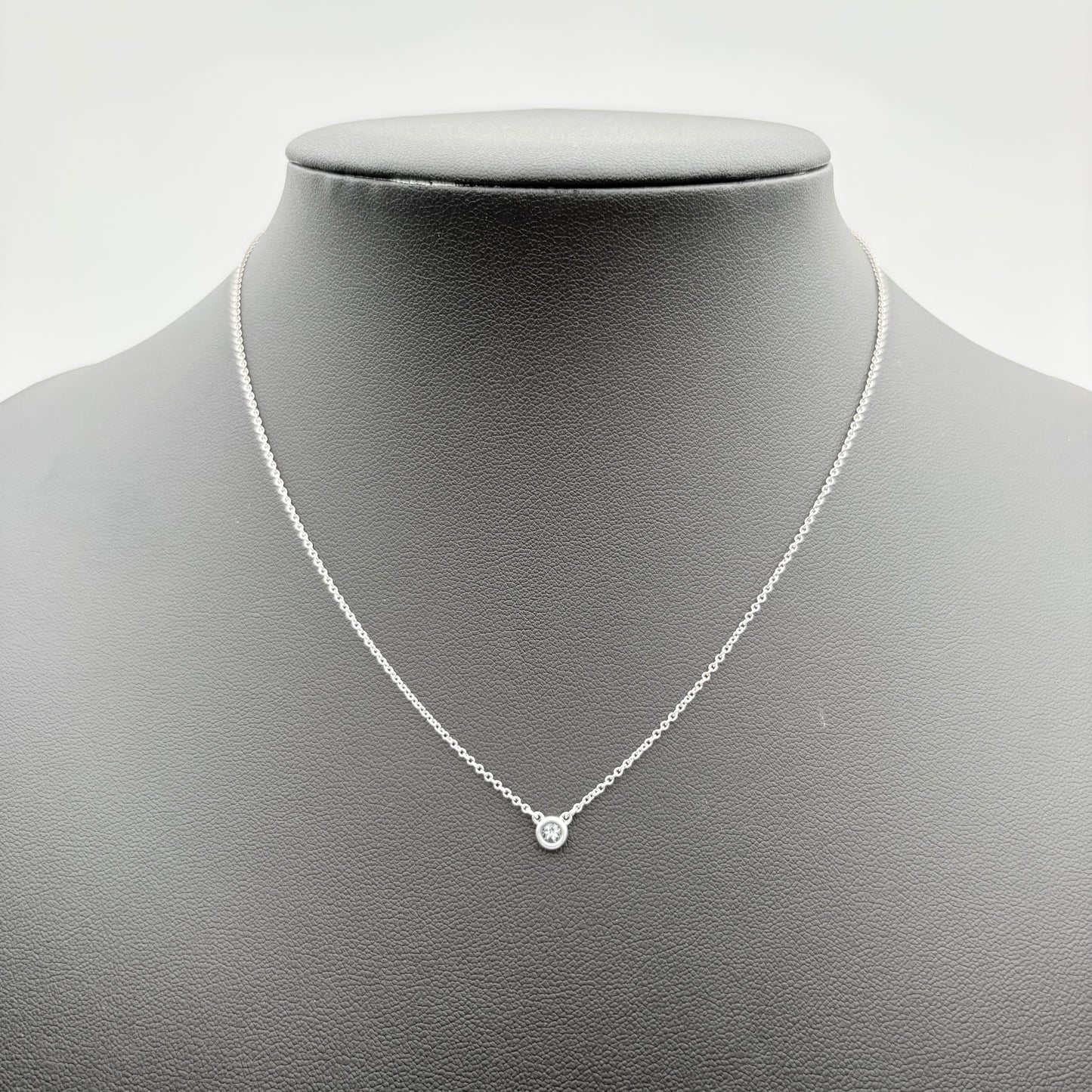 Tiffany&Co. バイザヤード アクアマリン ネックレス