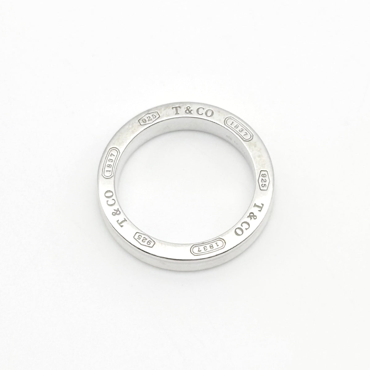 Tiffany&Co. 1837 サークルロゴ　リング