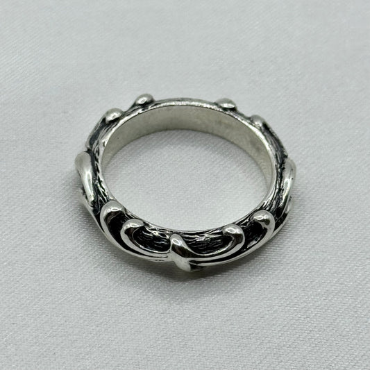 唐草スクロールリング サイズ複数ありsilver925 294