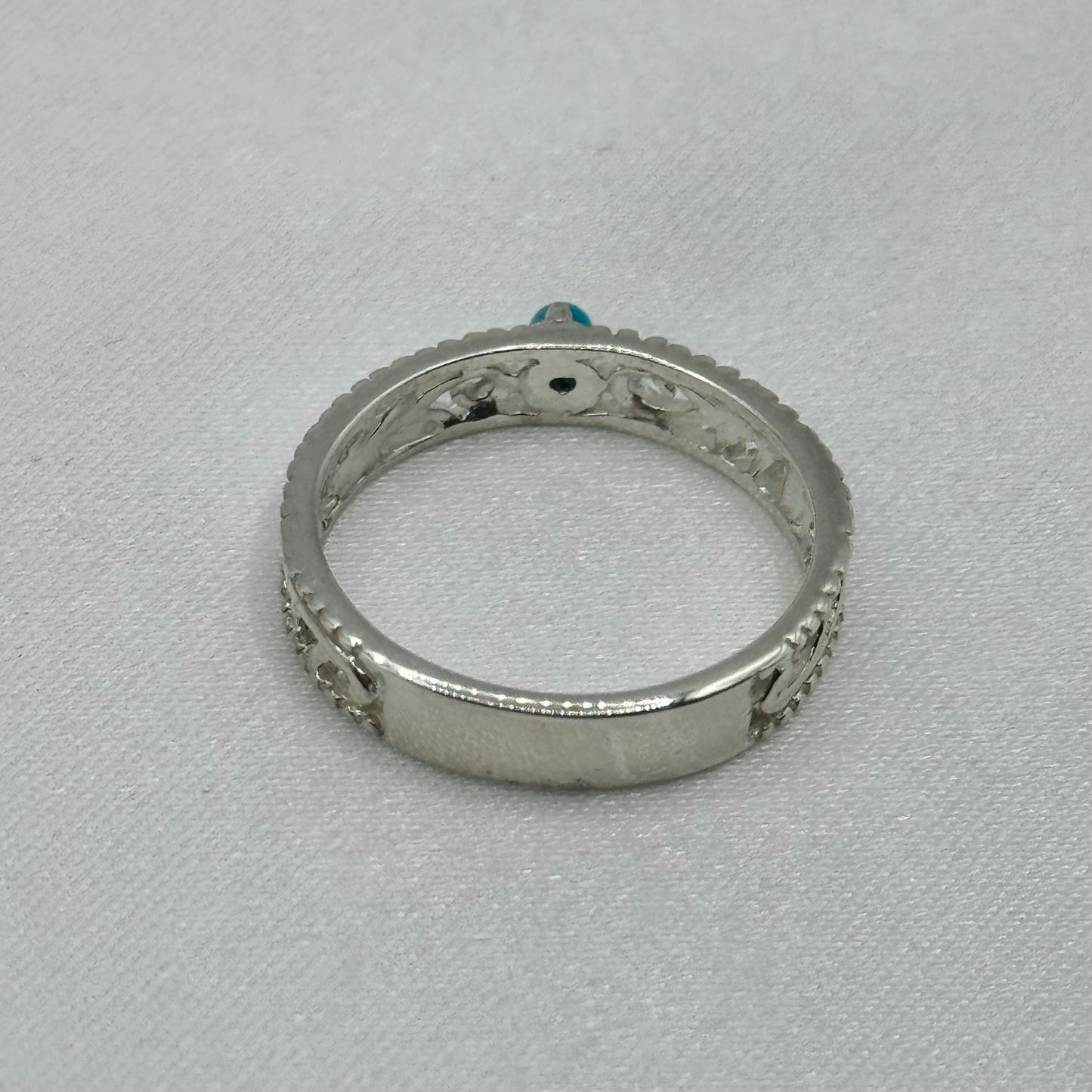 ターコイズリング サイズ複数あり silver925 325