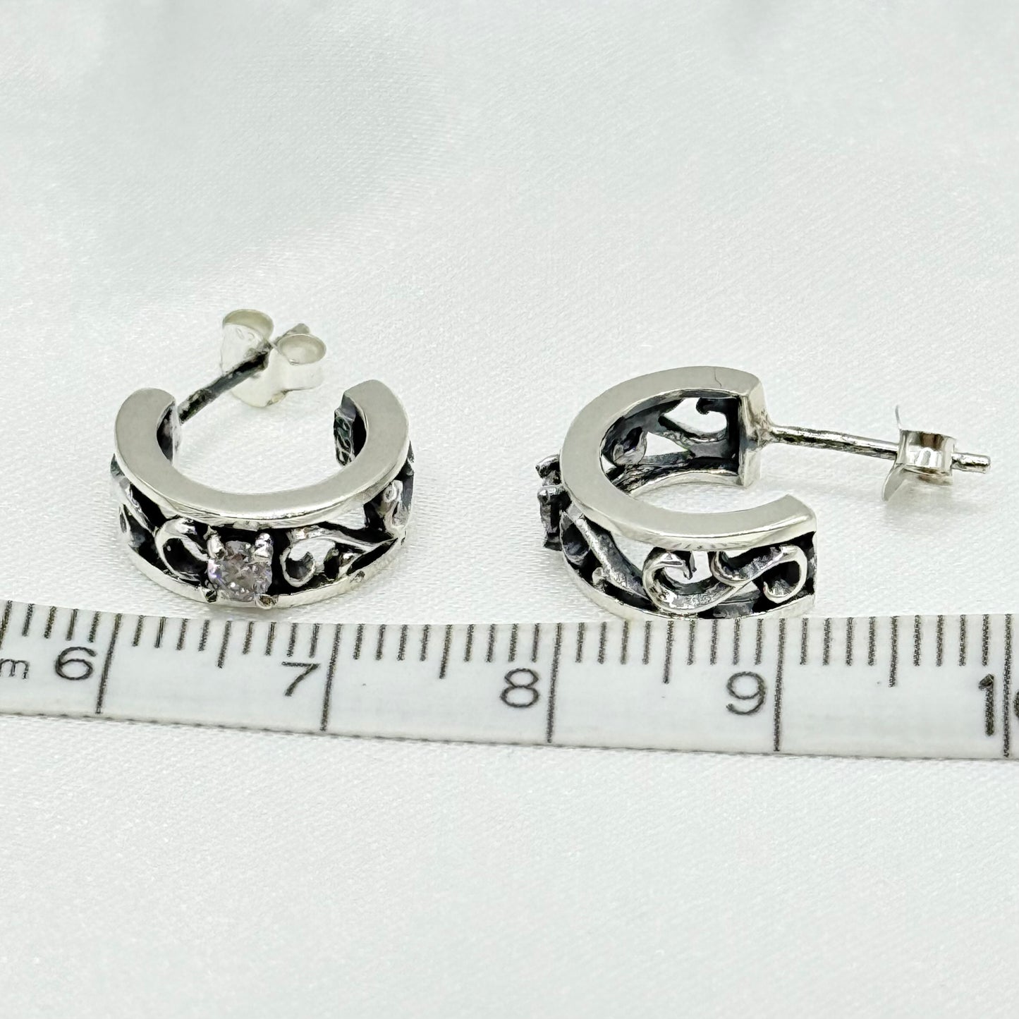 silver925　ピアス 349
