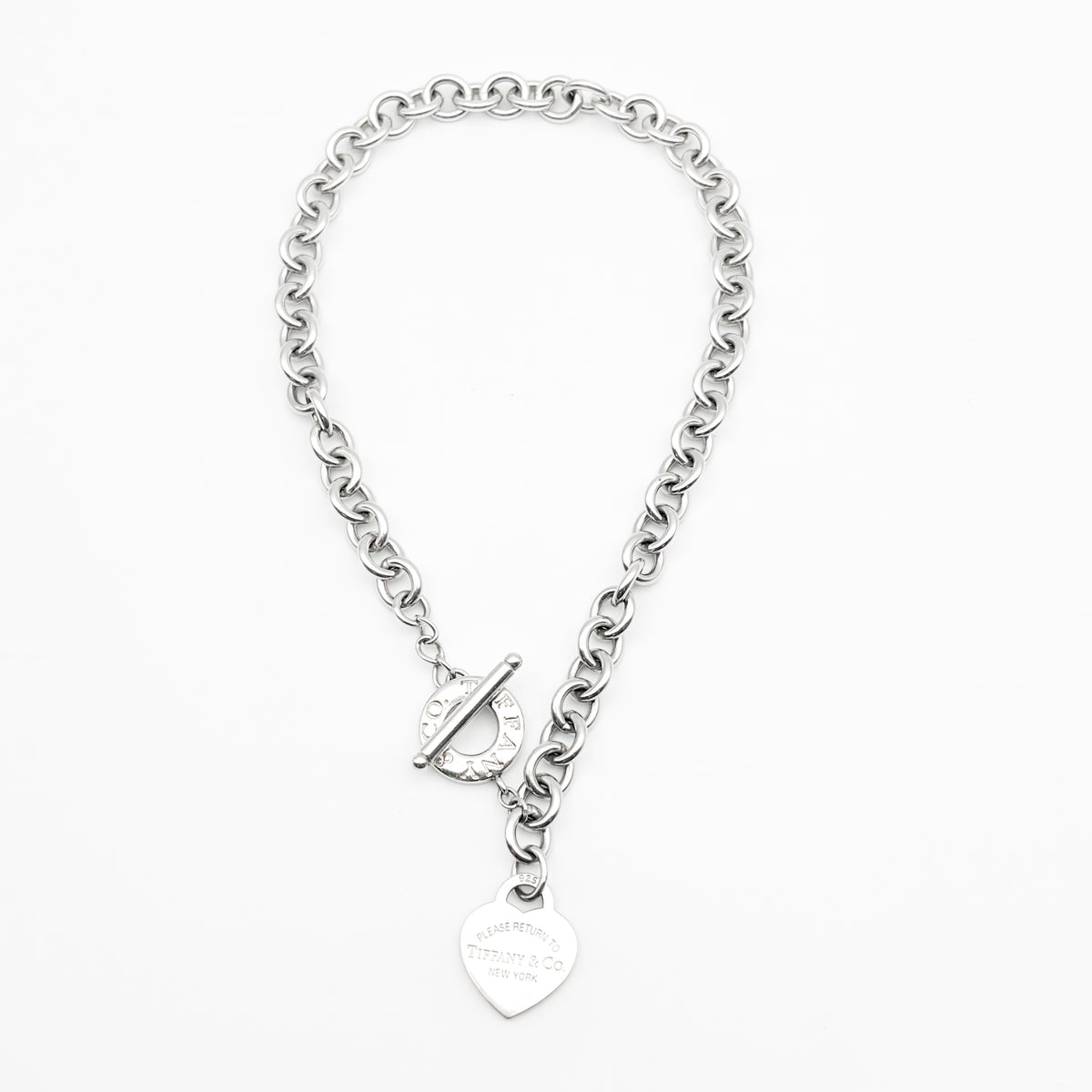Tiffany&Co. リターントゥティファニー ハートタグ　トグルチェーンネックレス