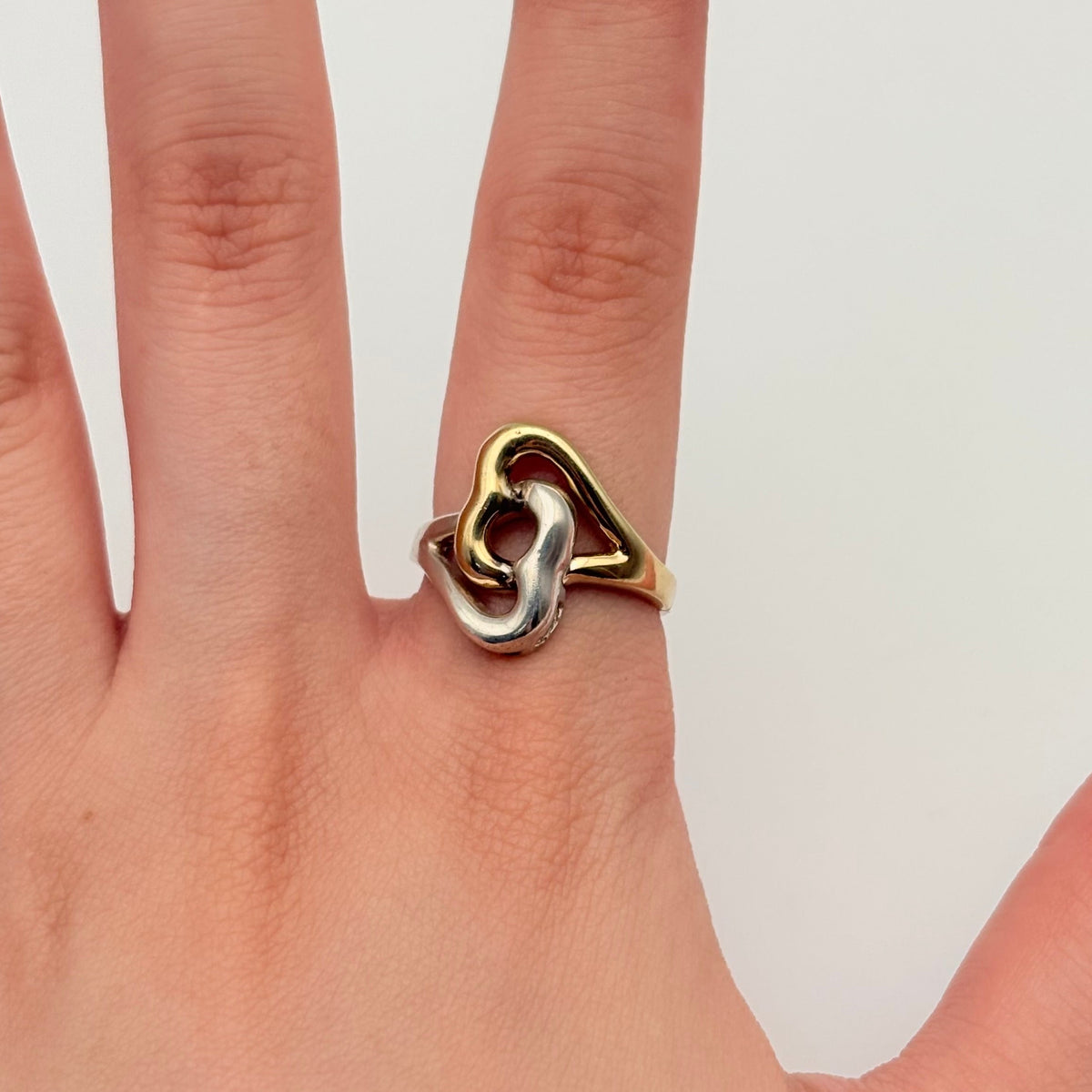 Tiffany&Co. ダブルハートリング