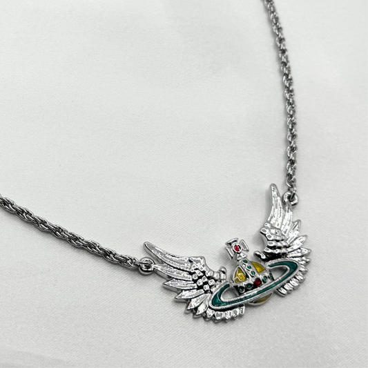 ミニミニ Vivienne Westwood ネックレス Vivienne Westwood Necklace small orb gold C:68cm T:4x3cm IN